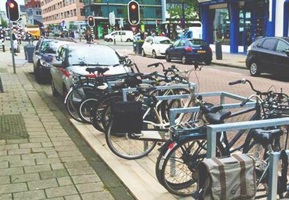 Parking vélo temporaire (fietsvlonder)