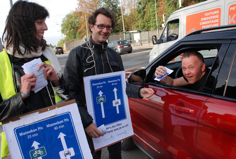 Action de promotion du vélo