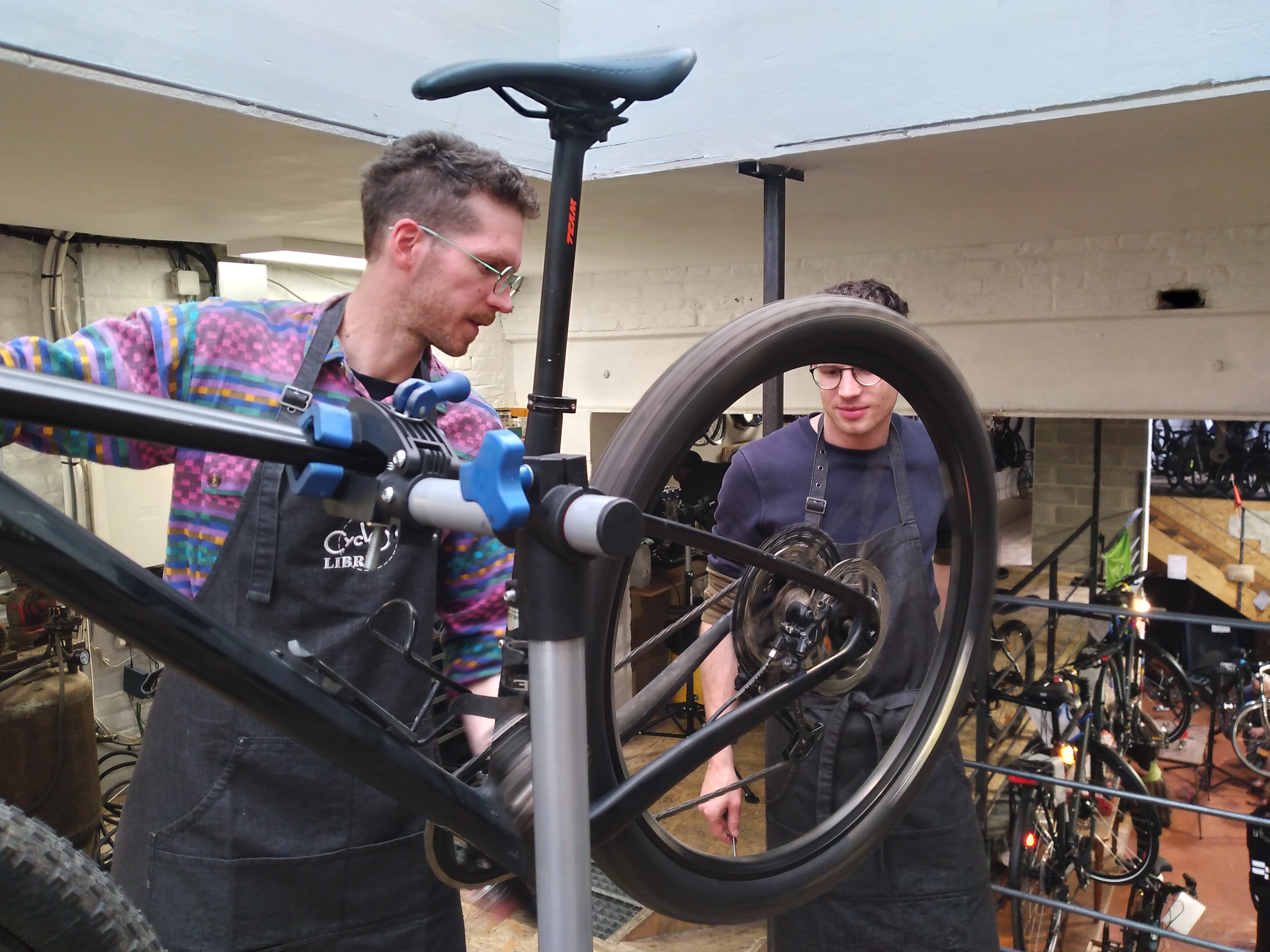 Atelier participatif et solidaire Liège Cyclolibre