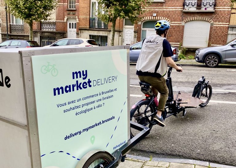 Delivery, le service de livraison à vélo mutualisé en région bruxelloise