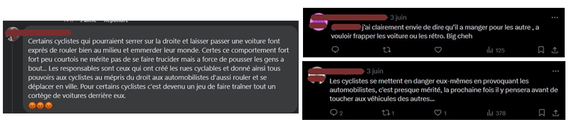 aggresivite commentaires RS