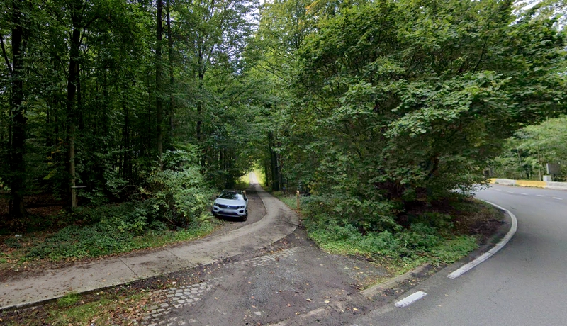 Piste cyclo-piétonne côté sud - Avenue de Tervueren