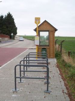 Beauvechain parking vélo TEC
