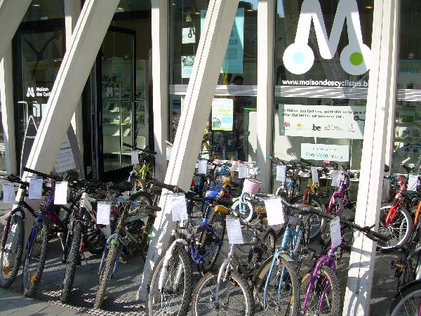 Bourse au vélo à Liège