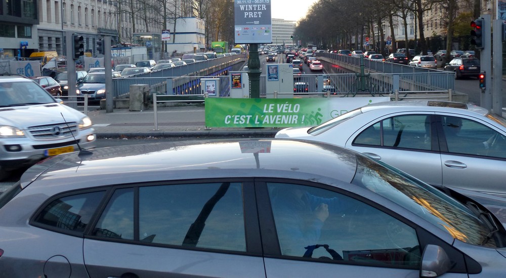 Embouteillages à Bruxelles