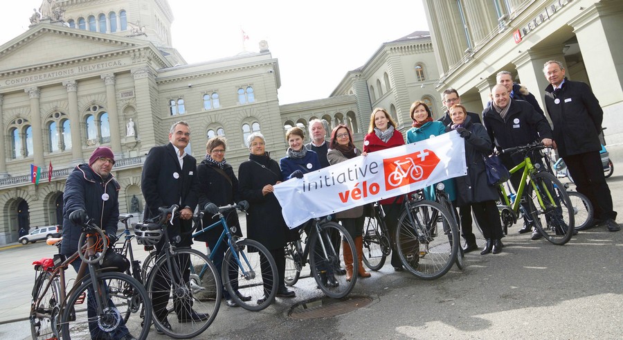 Lacement de l'initiative vélo en Suisse