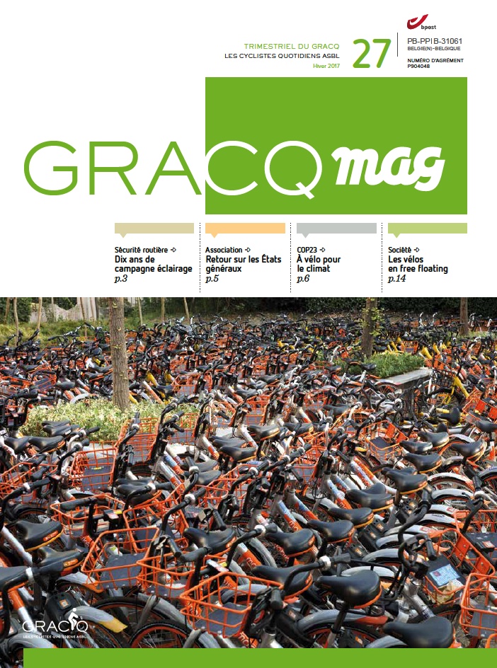 Couverture du GRACQ Mag hiver 27