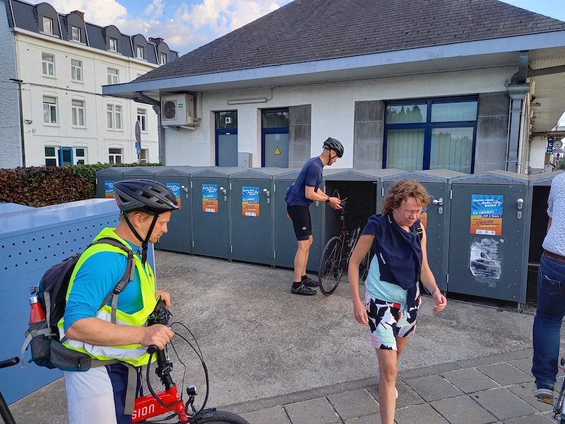 Box vélo Marloie gare