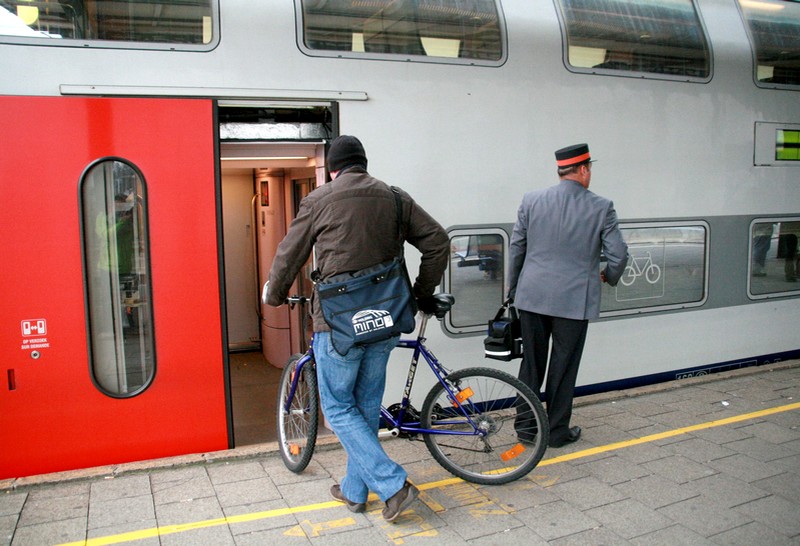 Vélo dans train