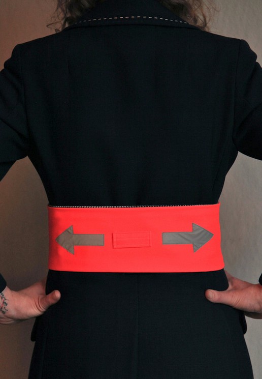 Ceinture réfléchissante pour cyclistes