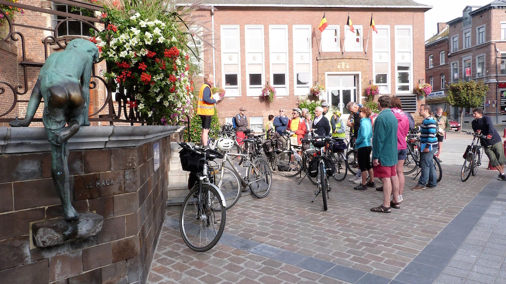 Balade cycliste à Wavre